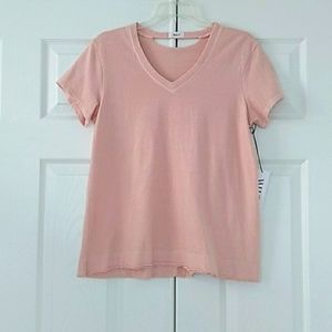 Wilt Light Pink Short Sleeve Vintage Jersey Top